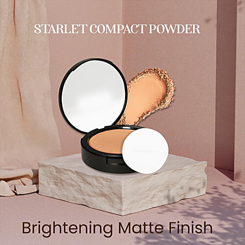 Coloressence Compact Powder - Oil & Sweat Control, Natural Matte Finish, Longlasting Face Makeup, 10 g Beige 