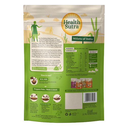 Health Sutra Flakes - Bajra, 250 g  