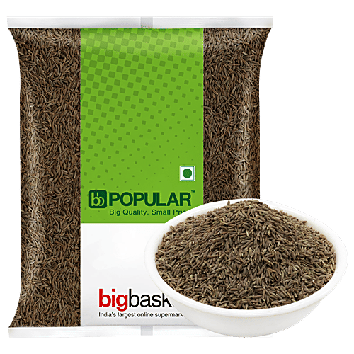 bb Popular Cumin/Jeera/Jeerige - Whole, 500 g  