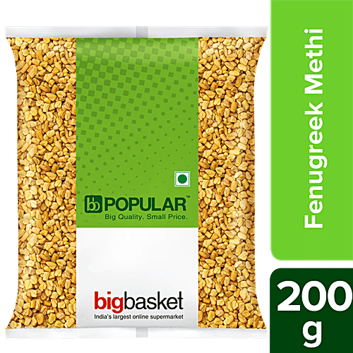 bb Popular Fenugreek/Methi/Menthya, 200 g  