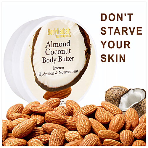 Buy BodyHerbals Intense Hydration & Nourishment Body Butter Almond