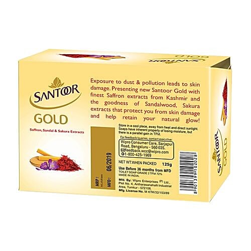 santoor pure gold