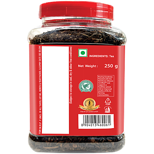 Goodricke Roasted Darjeeling Tea - Golden Orange Pekoe, 250 g Jar