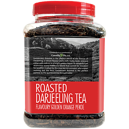 Goodricke Roasted Darjeeling Tea - Golden Orange Pekoe, 250 g Jar