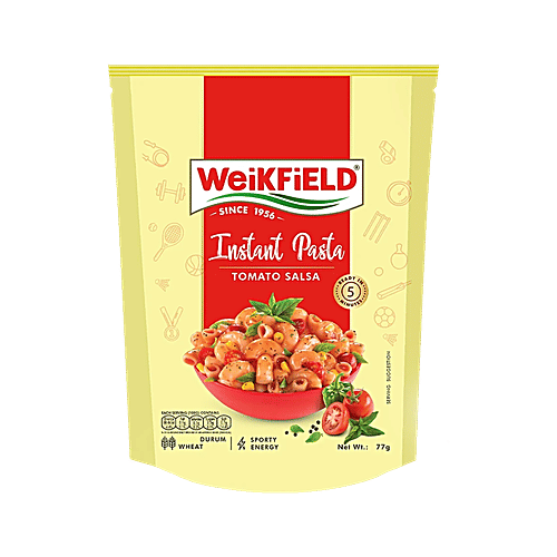 Weikfield Tomato Salsa Instant Pasta, 77 g  Sporty Energy