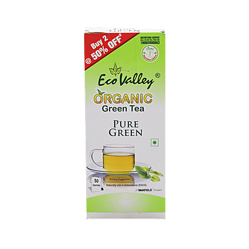 Eco Valley  Green Tea - Pure Green, 50 pcs  