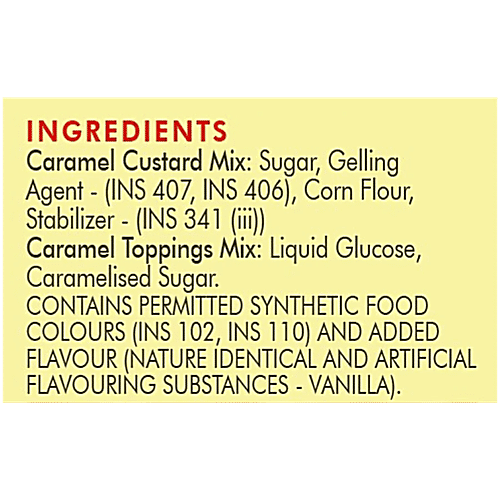 Weikfield Eggless Caramel Custard Mix, 70 g