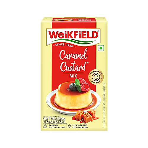 Weikfield Eggless Caramel Custard Mix, 70 g