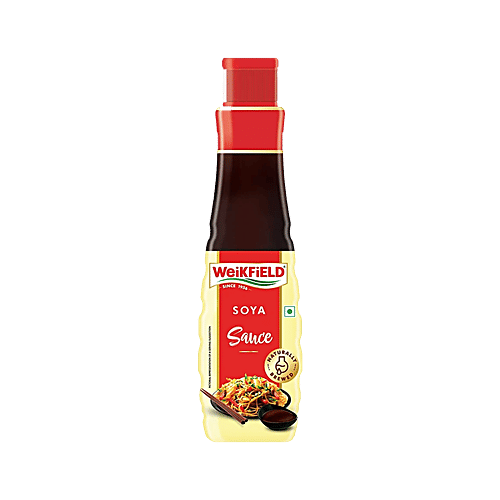Weikfield Soya Sauce, 200 g Bottle 