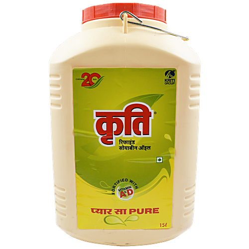Buy Kriti Refined Soyabean Oil Online at Best Price of Rs 1883.03