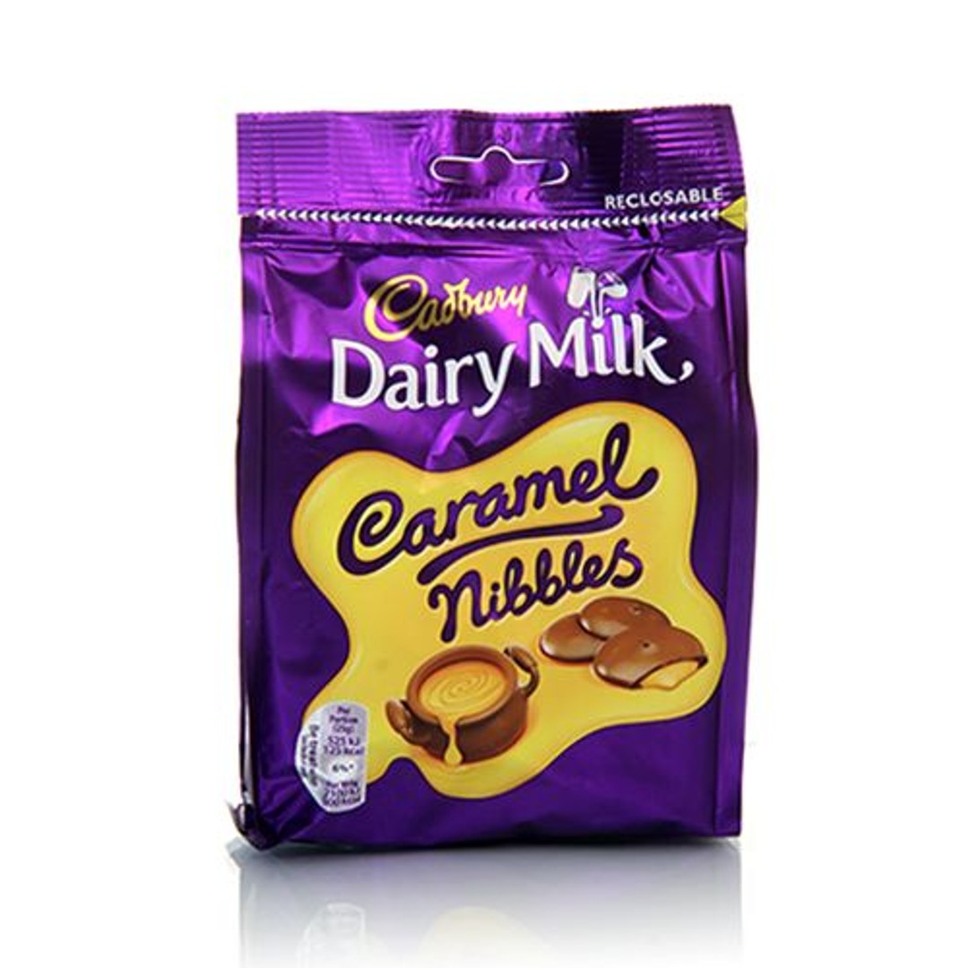 Buy Cadbury Milk Chocolate Imported Caramel Nibbles Online at Best