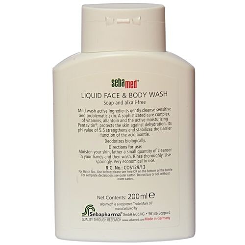 Buy Sebamed Liquid Face Body Wash 200 Ml Online At Best Price bigbasket