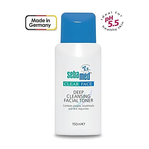 sebamed deep cleansing facial toner