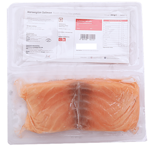 Big Sams Atlantic Salmon Portion Single, 200 g  