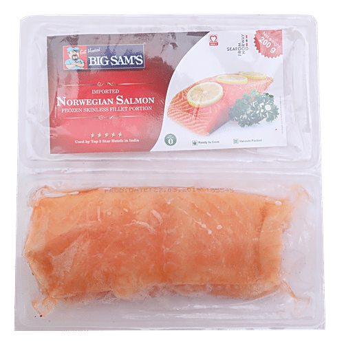 Big Sams Atlantic Salmon Portion Single, 200 g  