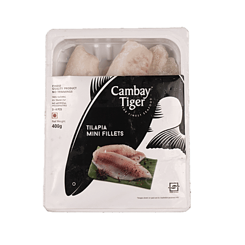 Cambay Tiger Tilapia Mini Fillet, 400 g  