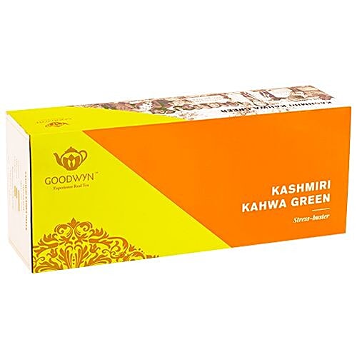 Buy Goodwyn Green Tea Kashmiri Kahwa 100 Pcs Online At Best Price of Rs