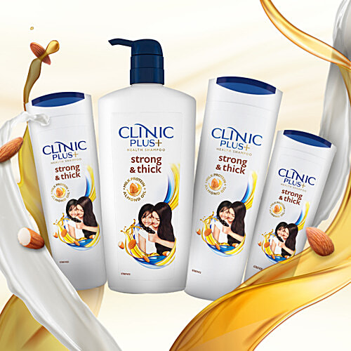 Buy Clinic Plus Shampoo Strong & Extra Thick 650 ml Online at Best
