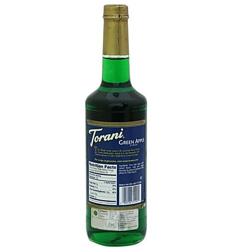 Buy Torani Syrup Green Apple 750 Ml Online At Best Price of Rs 825