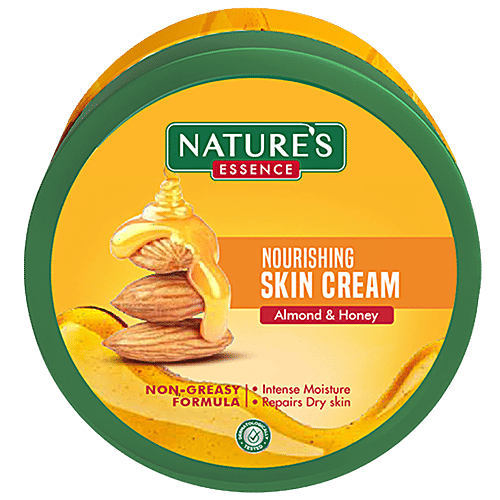 Natures Essence Nourishing Skin Cream - Almond & Honey, 100 ml