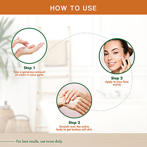 Natures Essence Nourishing Skin Cream - Almond & Honey, 100 ml