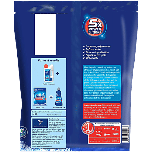 Finish Dishwasher Salt, 2 kg