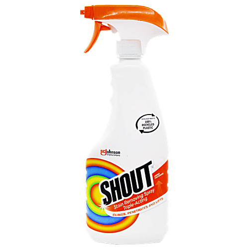Buy Shout Stain Removing Spray 500 ml Online at Best Price. of Rs 419