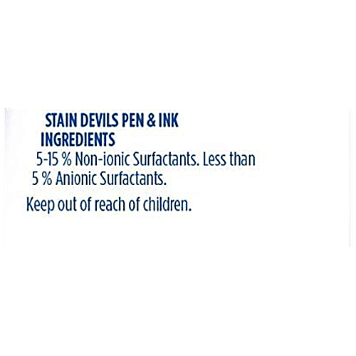 Buy Stain Devils Stain Remover Removes Ball Point Ink & FeltTip 50