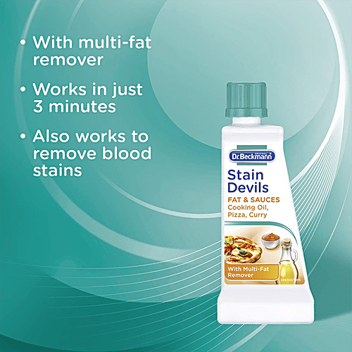 Buy Stain Devils Stain Remover Removes Cooking & Oil 50 ml Online at