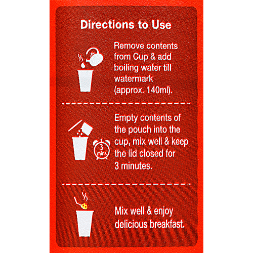 MTR Cup Vegetable Upma, 80 g  Natural Goodness of Grains, No Added Preservatives