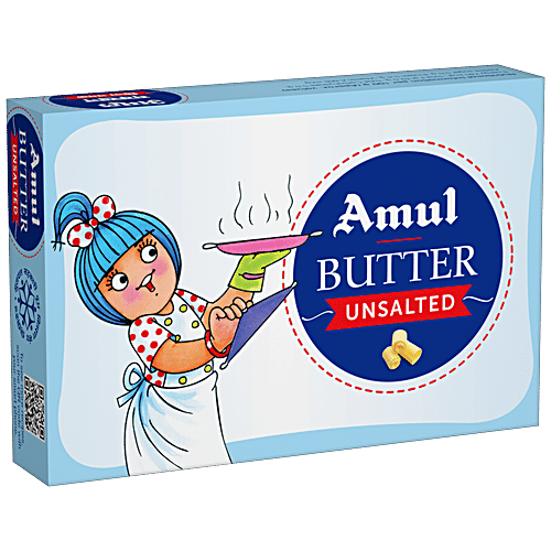 Buy Amul Butter Unsalted 100 Gm Online At Best Price of Rs 55 bigbasket