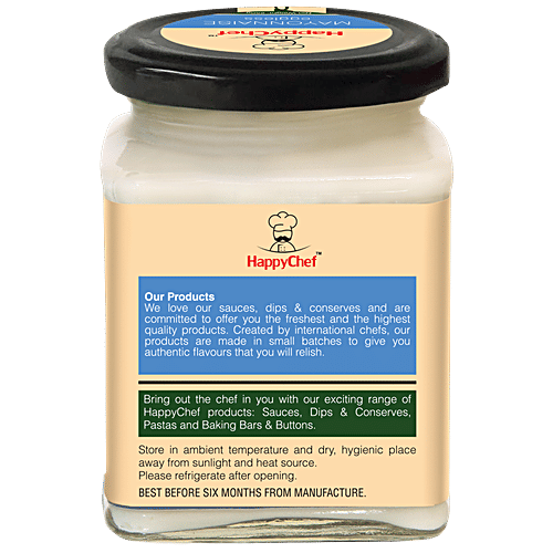 HappyChef Eggless Mayonnaise Dip, 250 g  