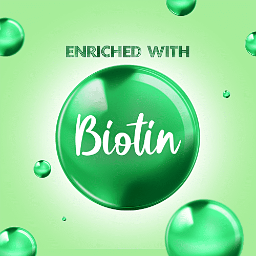 Sunsilk Long & Healthy Growth Shampoo - With Biotin, Milk Protein & Argan Oil, For Healthy Looking & Long hair, 650 ml