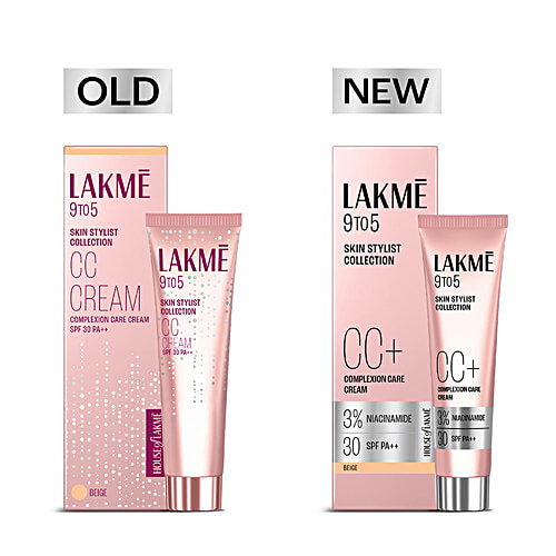 Lakme 9 to 5 Complexion Care Cream - Beige, 9 g Tube 