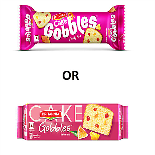 Britannia Fruity Fun Gobbles Cake, 28 g  