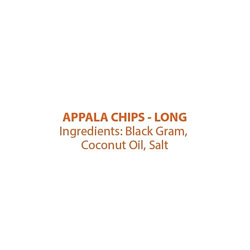 Thangams Appala Chips - Long, 100 g  