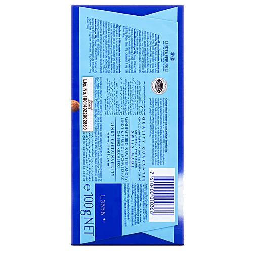 Lindt Swiss Chocolate - Classic Milk Raisin, 100 g  