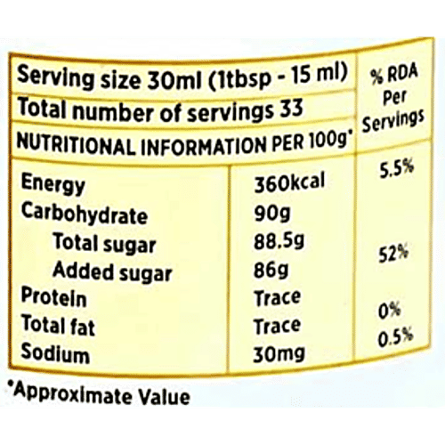 Ganesh Sharbat Fruit Drink - Lemon, 1 L  