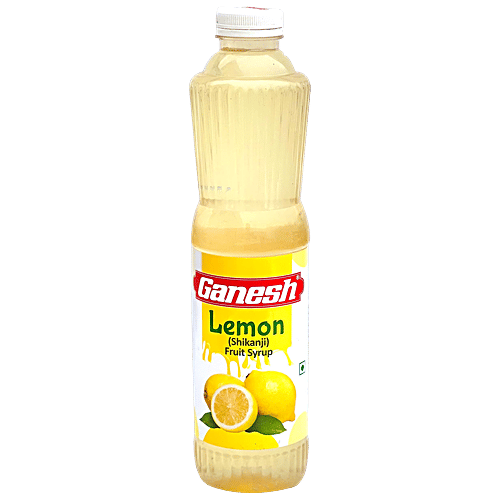 Ganesh Sharbat Fruit Drink - Lemon, 1 L  
