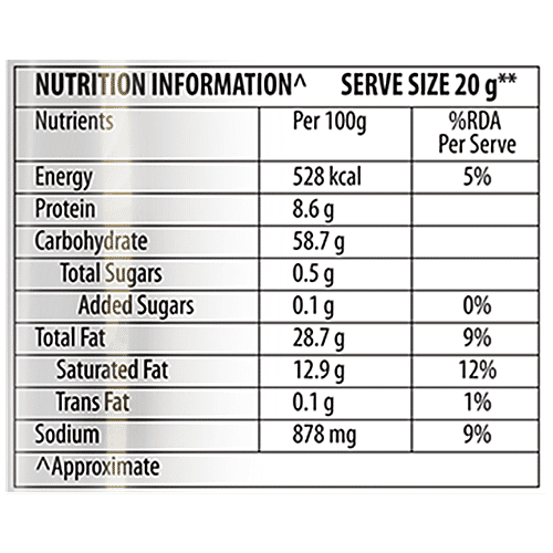 Kurkure Solid Masti Masala Twisteez Namkeen, 61 g  