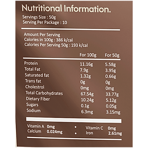 Nourish you Quinoa+ Brown Rice Mix - Gluten Free, 500 g Pouch Rich in protein