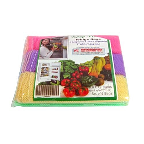 Buy Agromech MultiPurpose Pull String Mesh Fridge Vegetable Storage