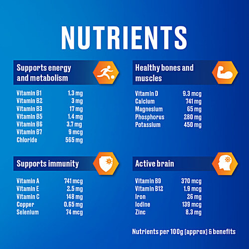 Horlicks Nutrition Drink Powder, 750 g Pouch Source of Protein,Calcium,Iron
