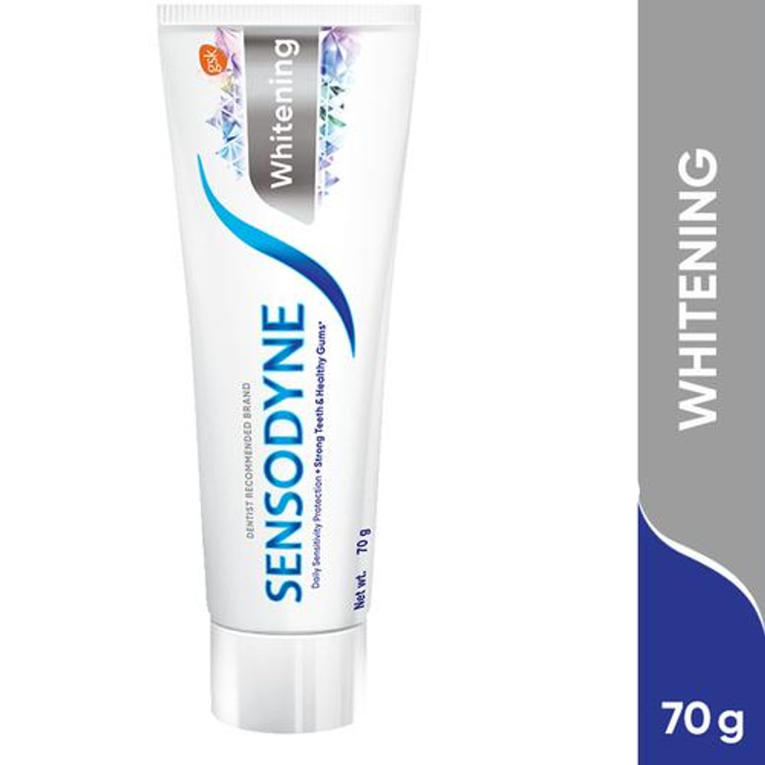 Sensodyne Toothpaste - Whitening, Sensitive To Restore Natural Whiteness, 70 g 