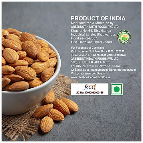 Cornitos Lightly Salted Roasted Almonds, 30 g Pouch Crunchy Nuts
 For An Active Lifestyle