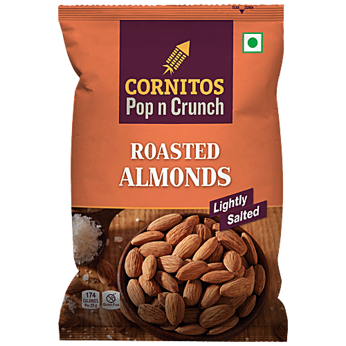 Buy Cornitos Roasted California Almonds Lightly Salted 26 Gm Online At