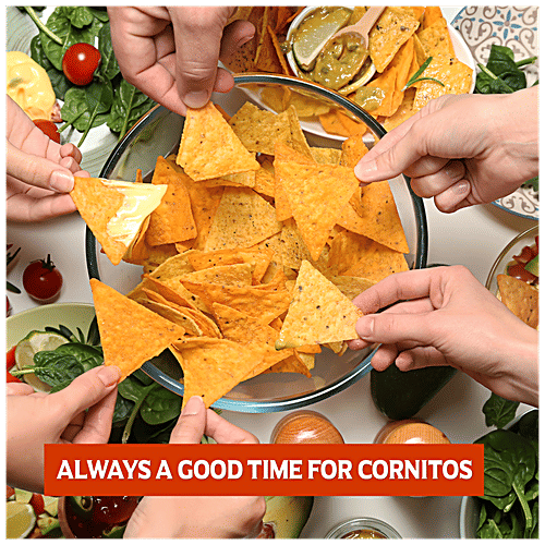 Cornitos Nacho Crisps - Peri Peri, 60 g Pouch 