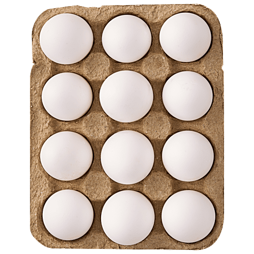 fresho! Farm Eggs, Regular, 12 pcs  