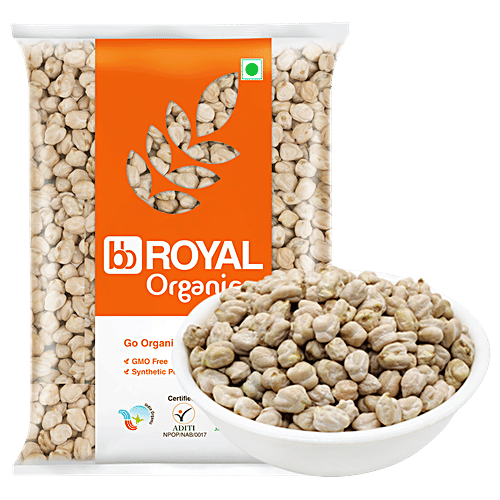 bb Royal Organic Kabuli Chana/Kabuli Kadale, 500 g  