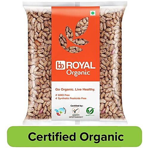 bb Royal Organic Rajma Chitra, 500 g  